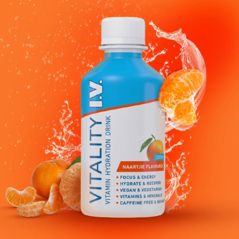 Vitality I.V. Hydration Drink 200 ml 24 Pcs - Nartjie