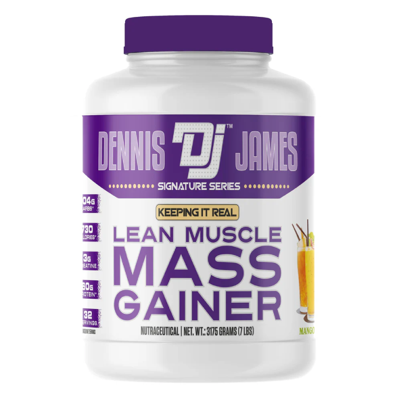 Dennis James Signature Series Lean Muscle Mass Gainer 7 lbs - Mango