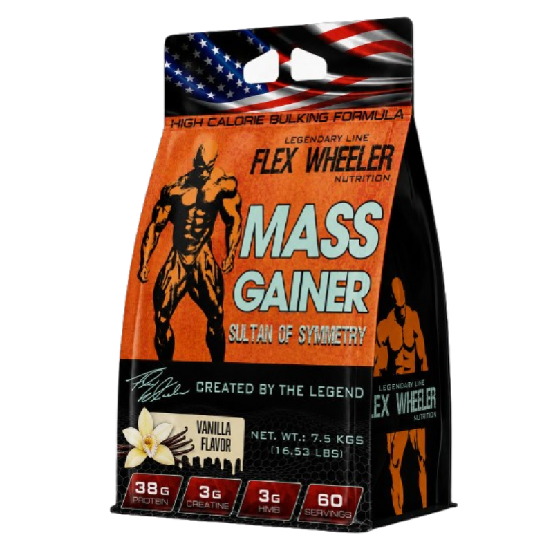Flex Wheeler Nutrition Mass Gainer 60 Servings - Vanilla