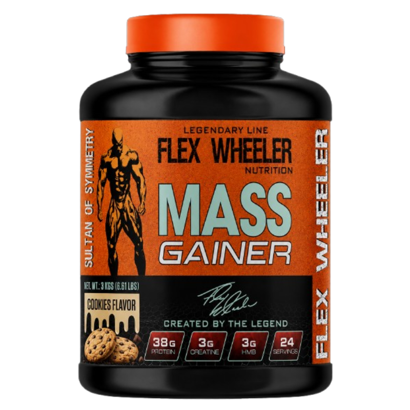 Flex Wheeler Nutrition Mass Gainer 24 Servings - Cookies