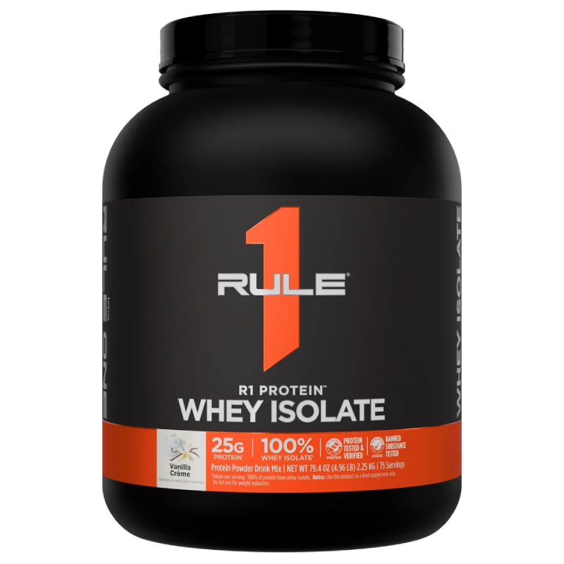 R1 Protein Whey Isolate 5 lbs - Vanilla Creme