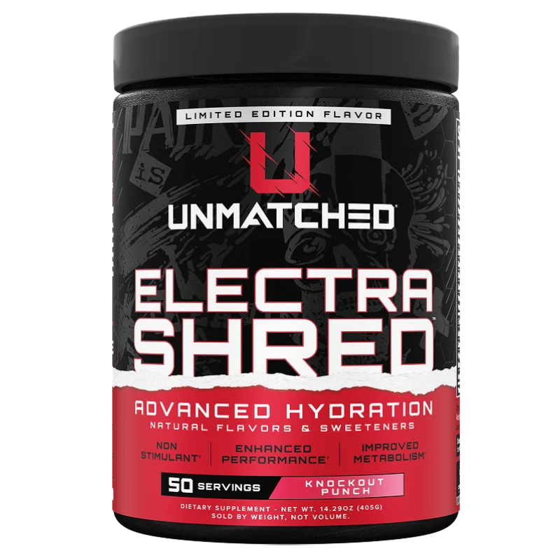 Unmatched ElectraShred Advance Hydration 50 Servings - Knockout Punch