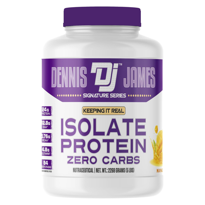Dennis James Signature Series Isolate Protein 5 lbs - Mango