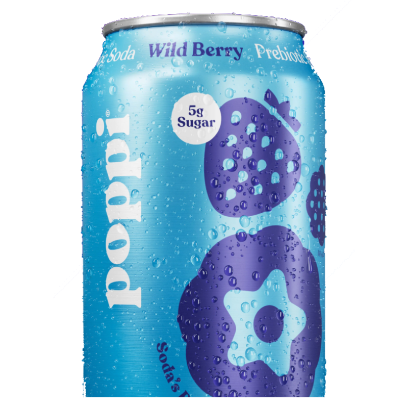 Poppi Drink 355 ml 12 Pc in Box - Wild Berry