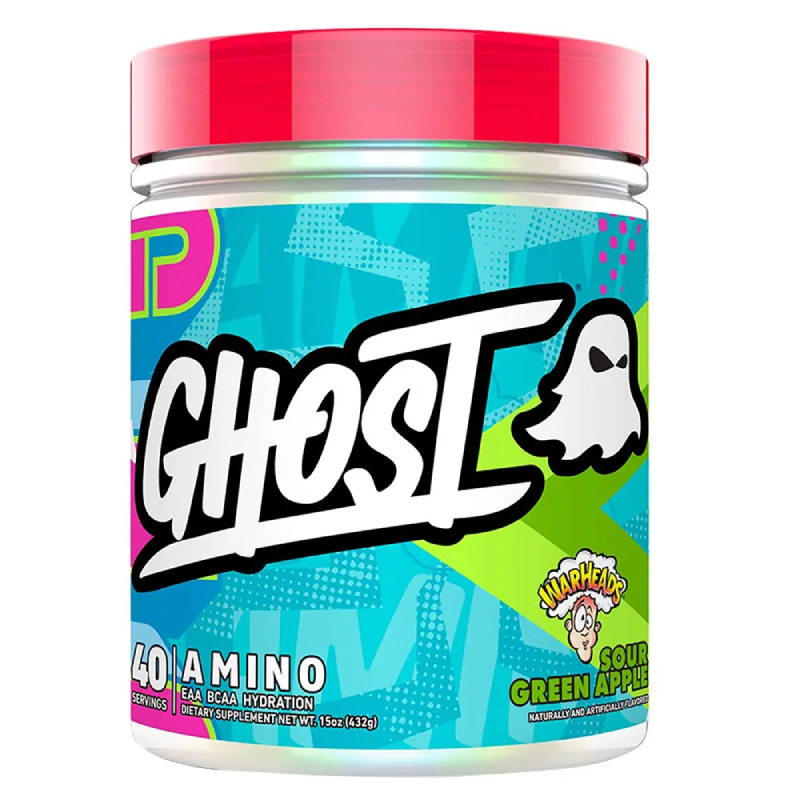 Ghost Amino 40 Servings - Sour Green Apple
