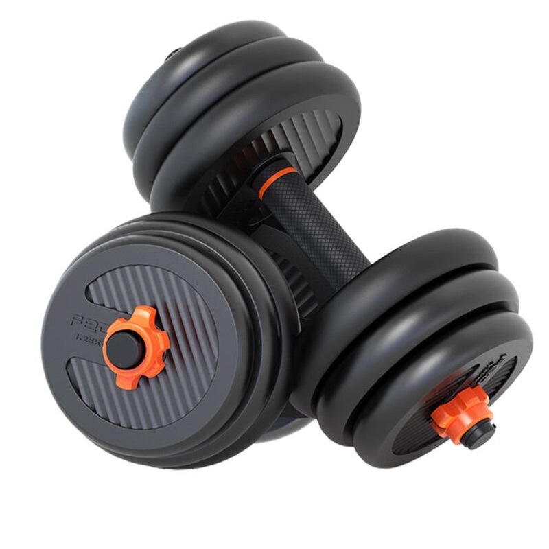 Skyland Premium Soft PU 30 KG Dumbbell and Barbell Set