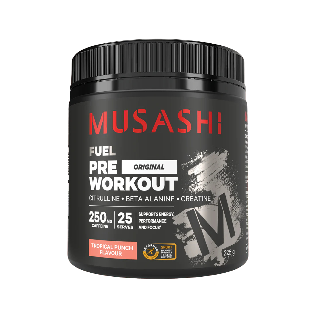 Musashi Pre Workout 225 G - Tropical Punch