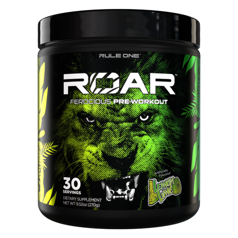 Rule One Roar Ferocious Pre-Workout 285 G 30 Servings - Lemon Lime