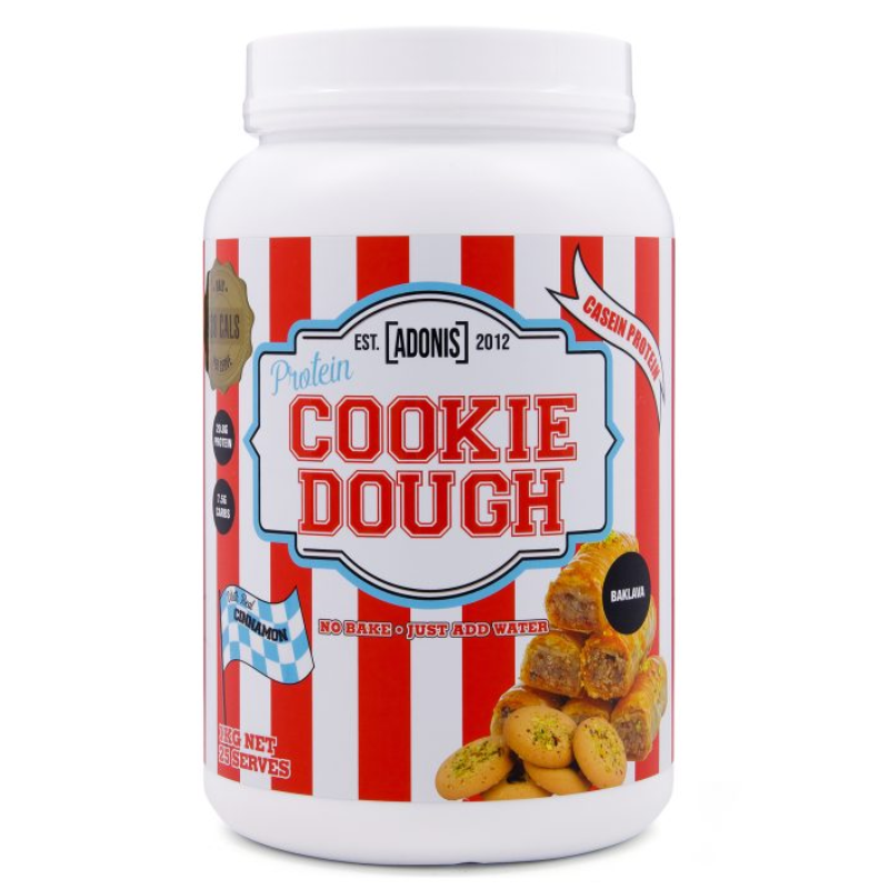Adonis Casein Protein Cookie Dough 1 Kg - Baklava