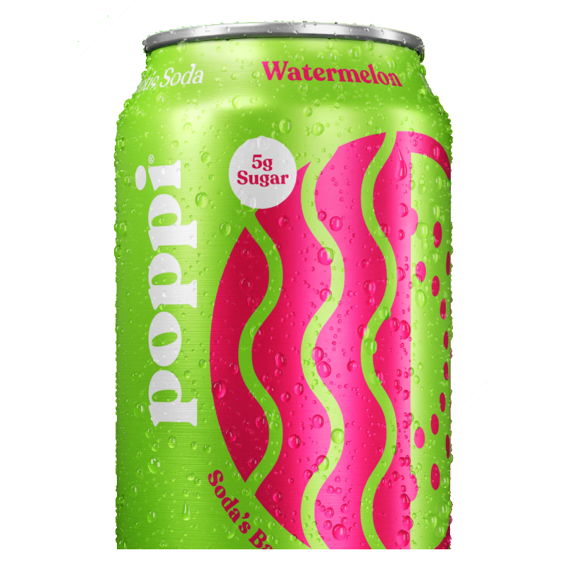 Poppi Drink 355 ml 12 Pc in Box - Watermelon