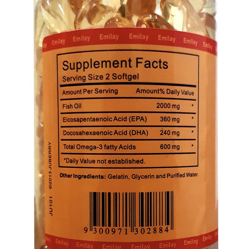 ALASKA Original Omega 3 6 9 Vitamin 200 Softgels of 1000mg
