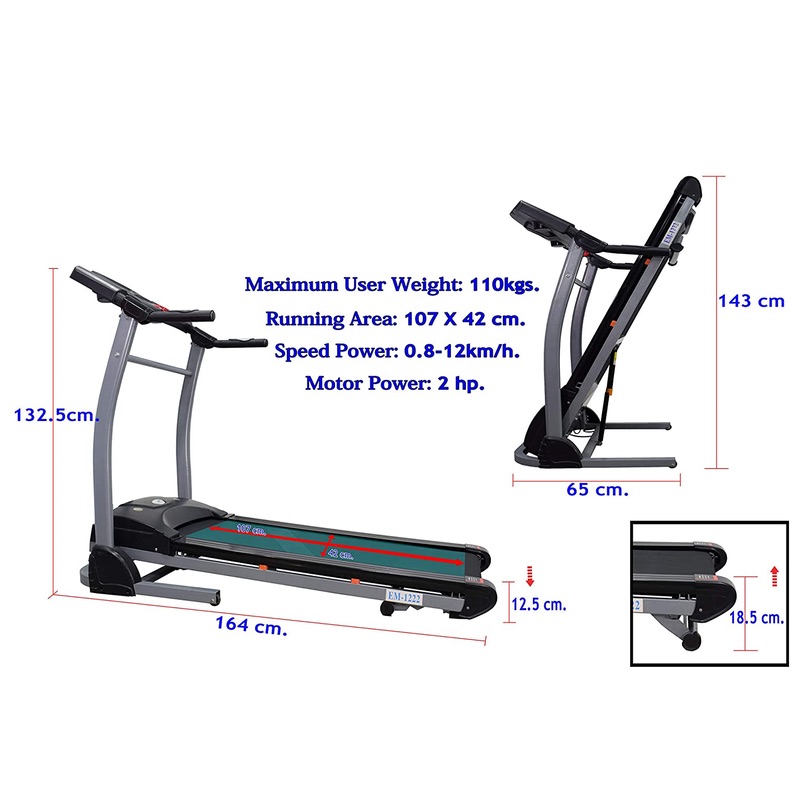 Skyland Home Motorized Treadmill - EM-1222