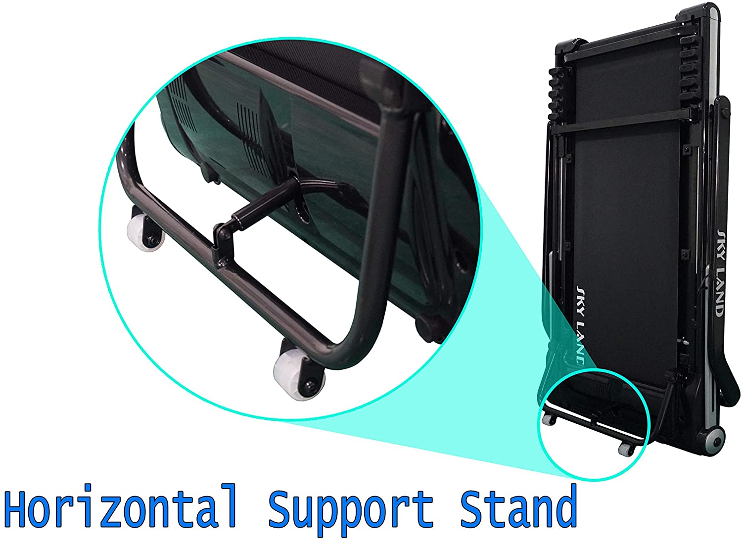 Smart Bluetooth Foldable Slim Treadmill With Remote Control and Speaker