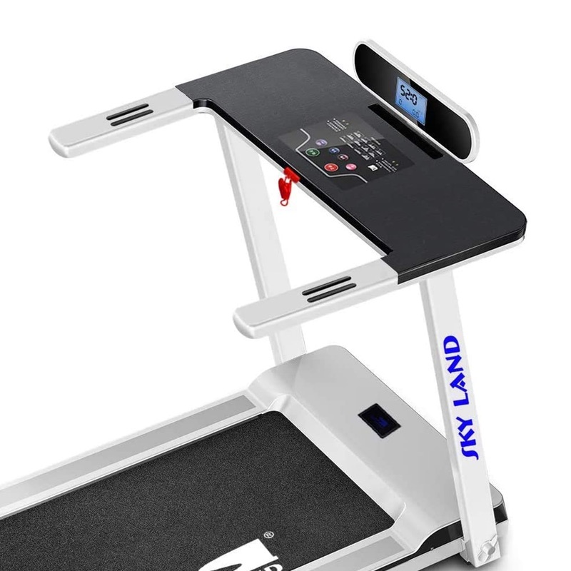 Skyland Fully Foldable Home Treadmill White Color EM-1270