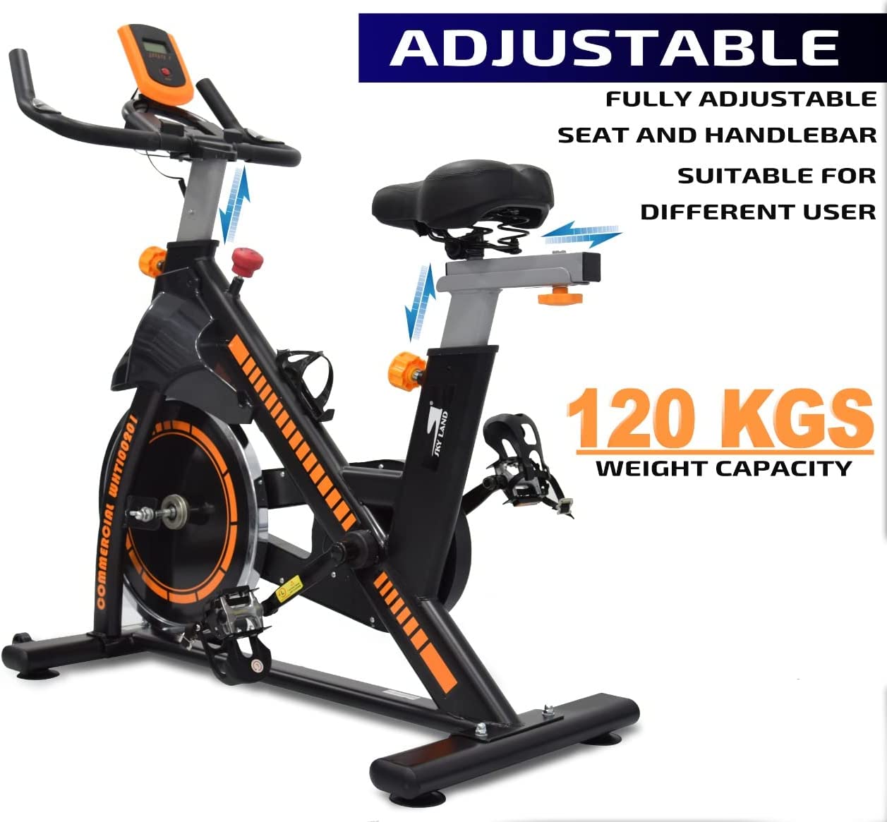 Skyland Home Use Spin bike EM-1560-Orange Color
