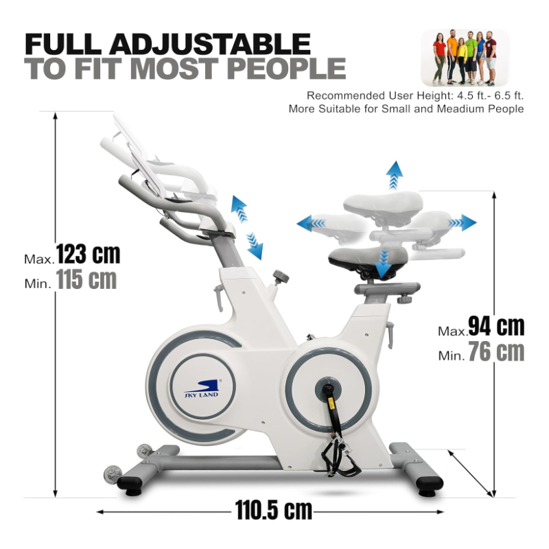 SKY LAND Magnetic Exercise Bike – EM-1566
