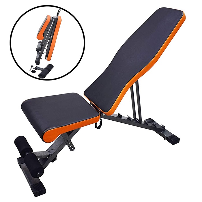 Hyjiya Skyland Foldable GYM Bench for Home and GYM EM-1853