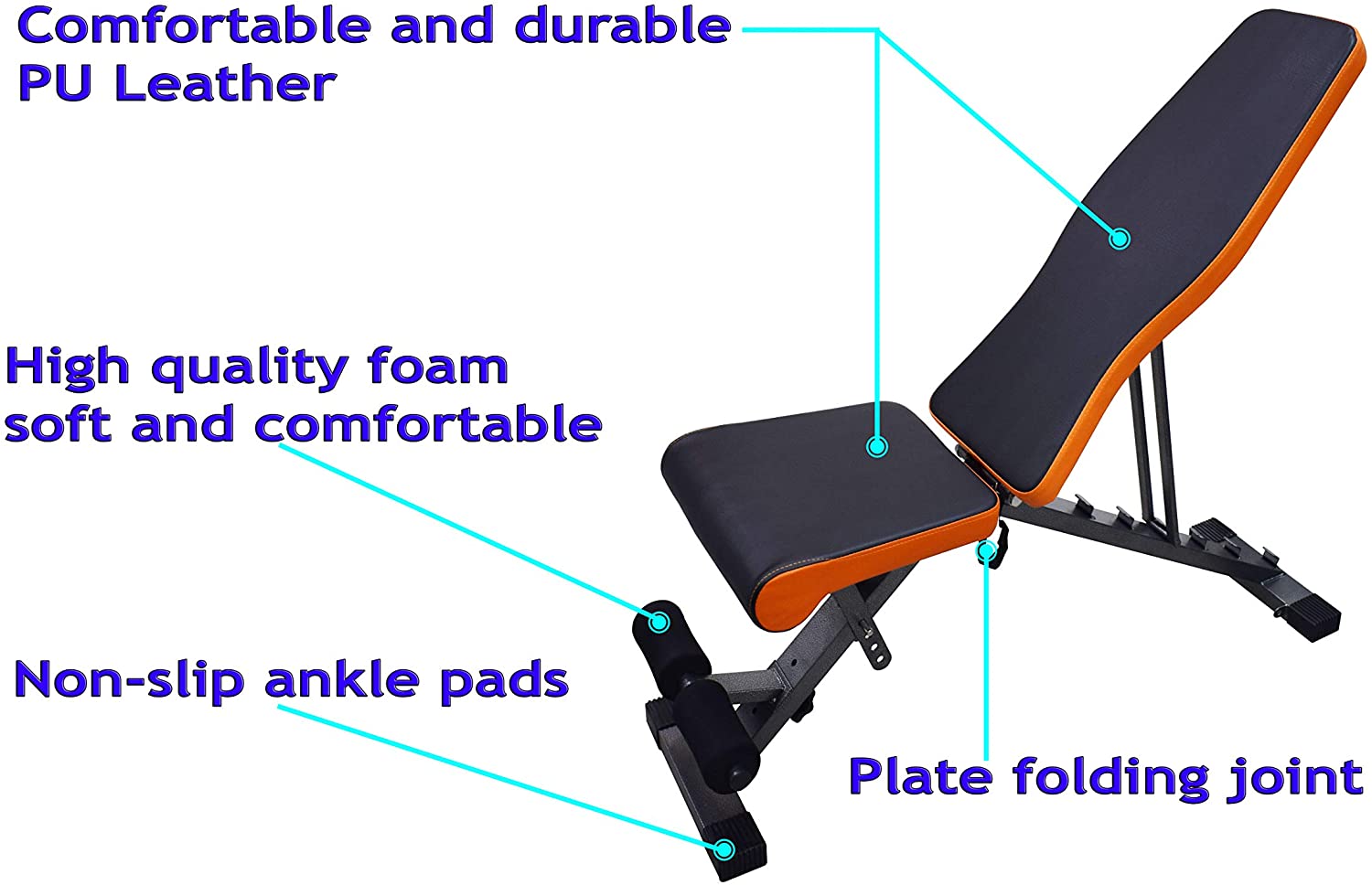 Foldable GYM Bemch for Home Al Ain