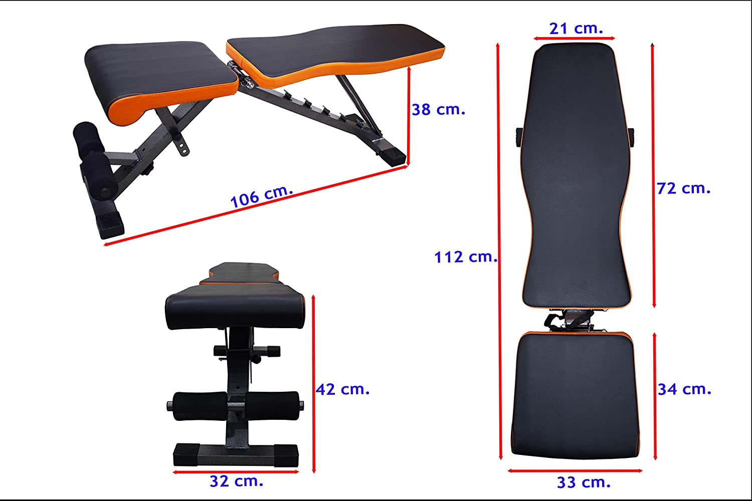 Foldable GYM Bemch for Home RAK