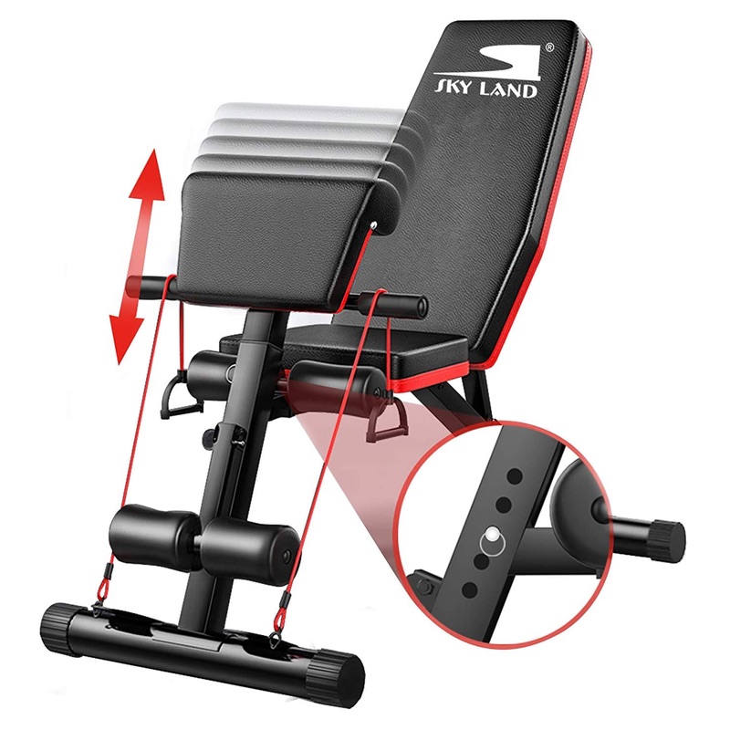 Skyland Multi Purpose Foldable Home GYM Bench EM-1857