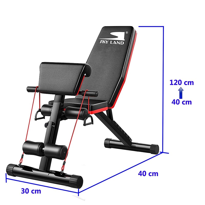 Skyland Multi Purpose Foldable Home GYM Bench EM-1857