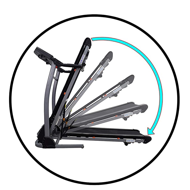Home Use Basic Treadmill 2 hp, Foldable Max 110 kg, EM 1222 UAE