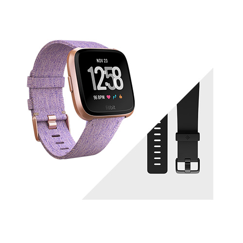 FitBit Versa Special Edition Lavender Wooven Rose Gold Best Price in UAE