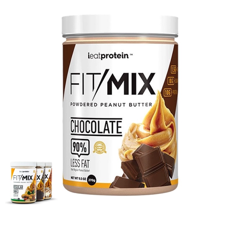 ieatprotein Fit Mix Powdered Peanut Butter 270g Chocolate