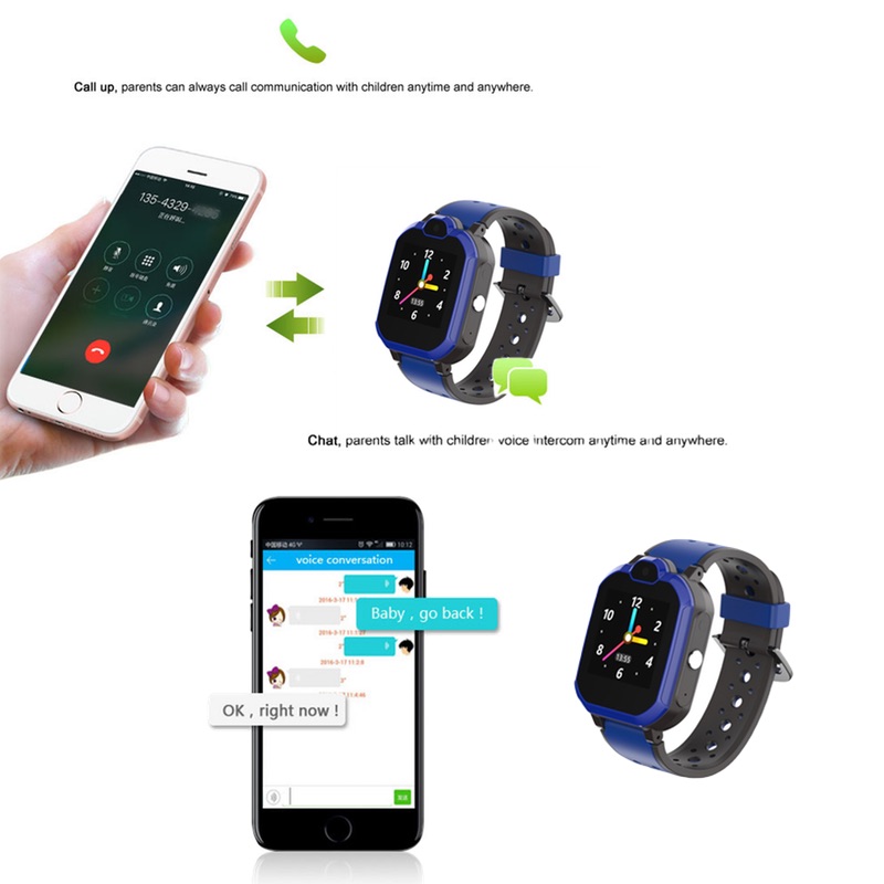 Moto Child GPS Watch with Camera and Waterproof