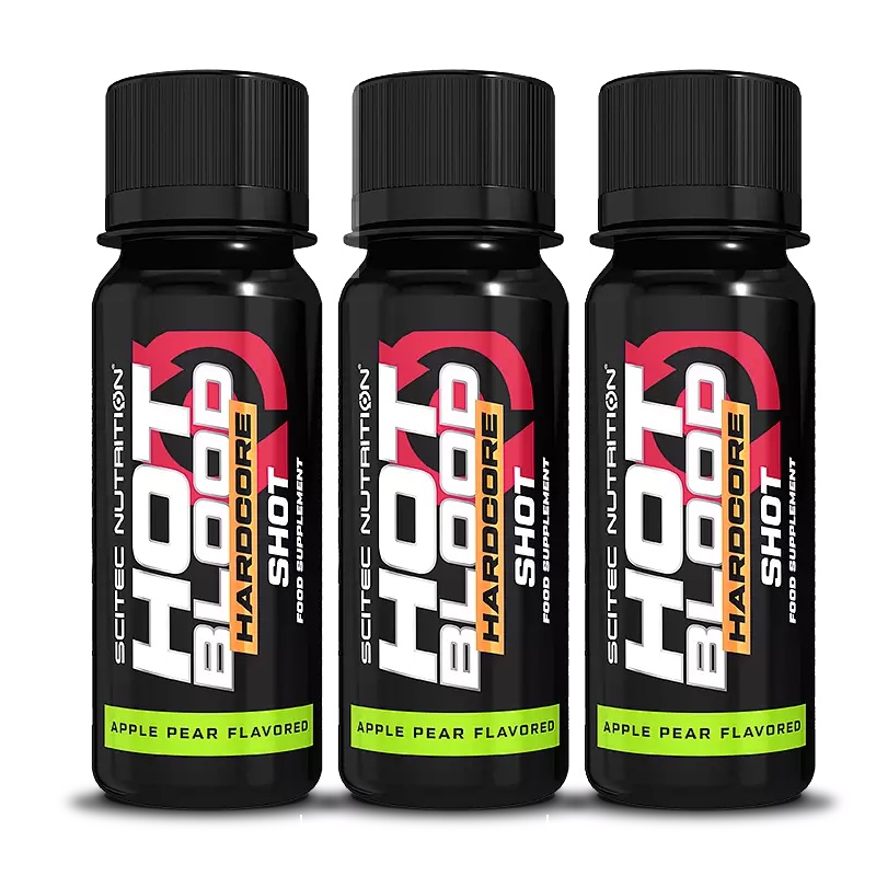 Scitec Hot Blood Shots Pre Workout 20 Shots in One Box