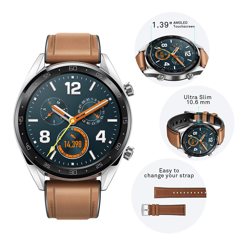 Huawei Watch GT Classic Brown 46mm Best Price in UAE