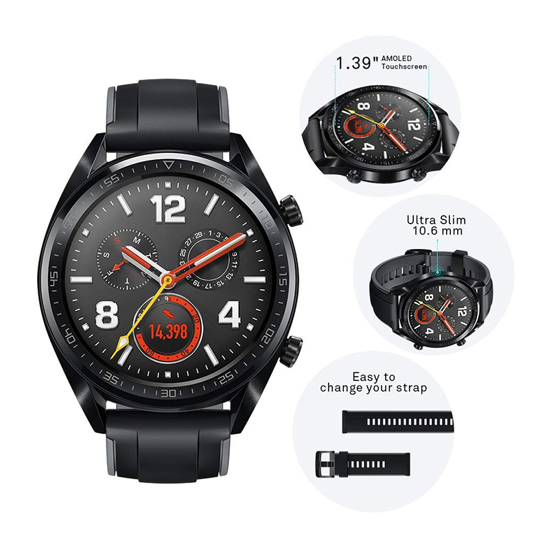 Huawei Watch GT Sport Black 46mm Best Price in UAE