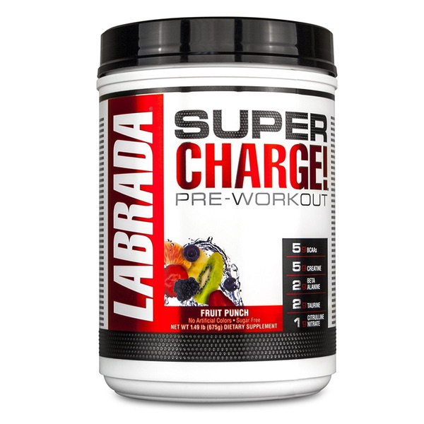 Labrada Super Charge Pre-Workout 625g -25 Servings