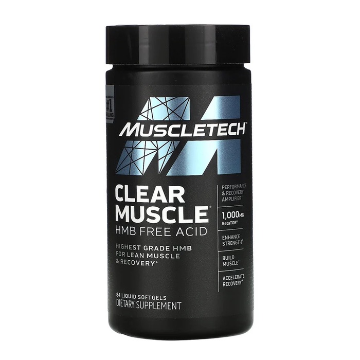 Muscletech Clear Muscle HMB Free Acid 84 Softgels Dubai Best price
