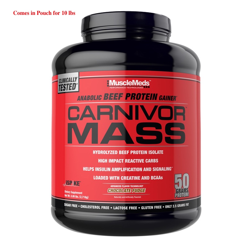 Muscle Meds Carnivor Mass - 10 Lbs