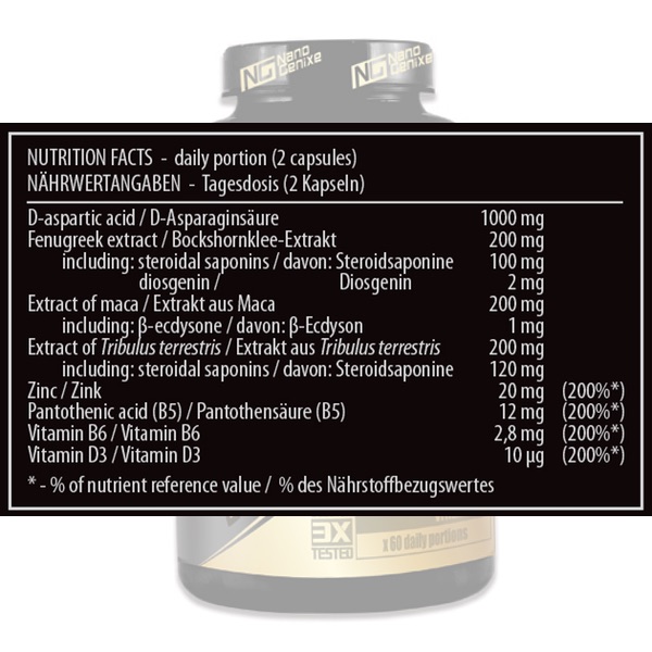 Nano Genixe Testos Hardcore