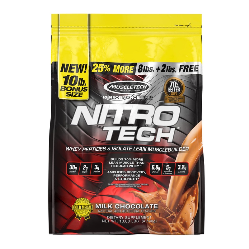 Muscletech Nitrotech 10 Lbs