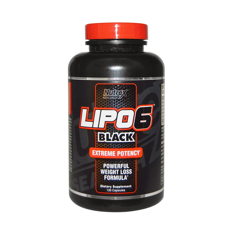Nutrex LIPO 6 - Black - 120 Caps