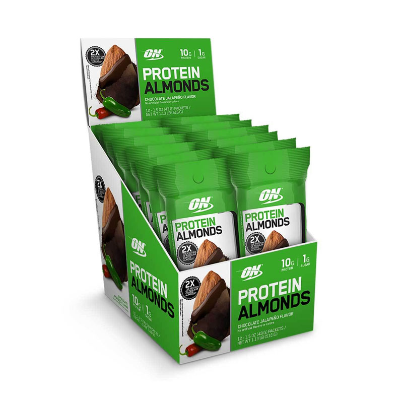 Optimum Nutrition Protein Almonds - Box Of 12