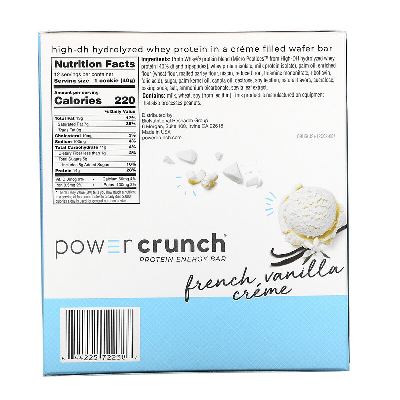 Power Crunch Original French Vanilla