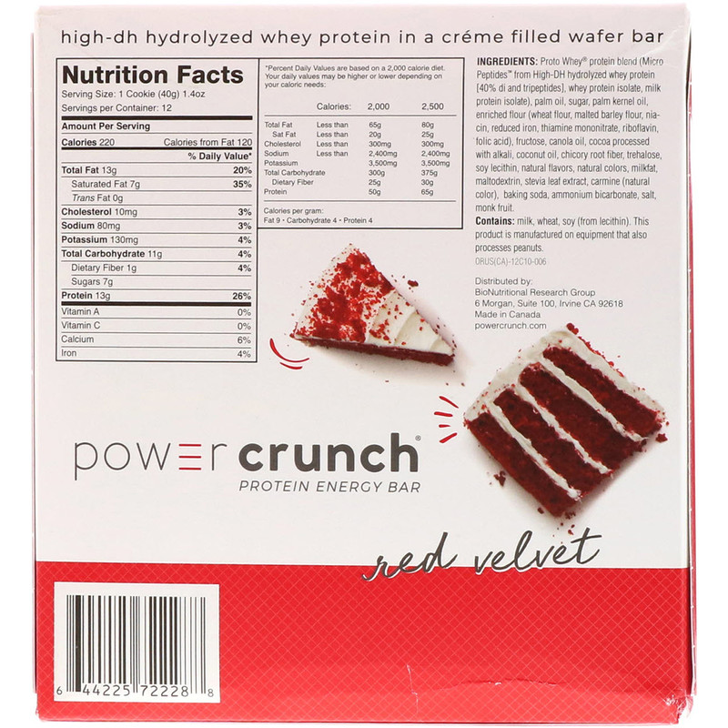 Power Crunch Original Red Velvet