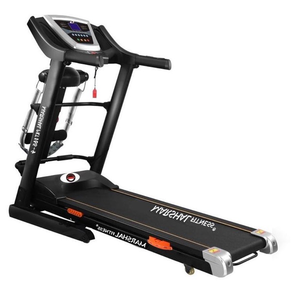 Marshal Fitness Home Use Treadmill with Shock Absorption System ,Auto Incline-with Sliming Beauty Massager-PKT-165-4