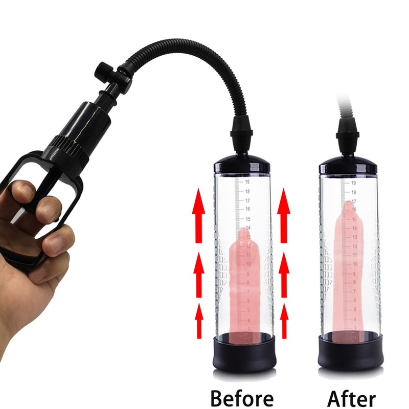 Vacuum Penis Pump Manual Penis Enlarger for Male