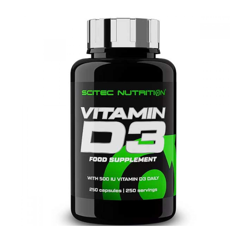Scitec Nutrition Vitamin D3 250 Capsules 250 Servings