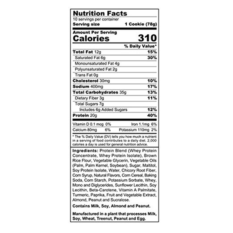 Sinister Labs Protein Cookie 20 gm Birthday Cake Best Price in UAE