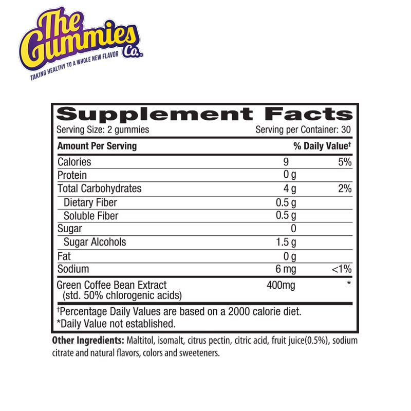 The Gummies Green Coffee Bean