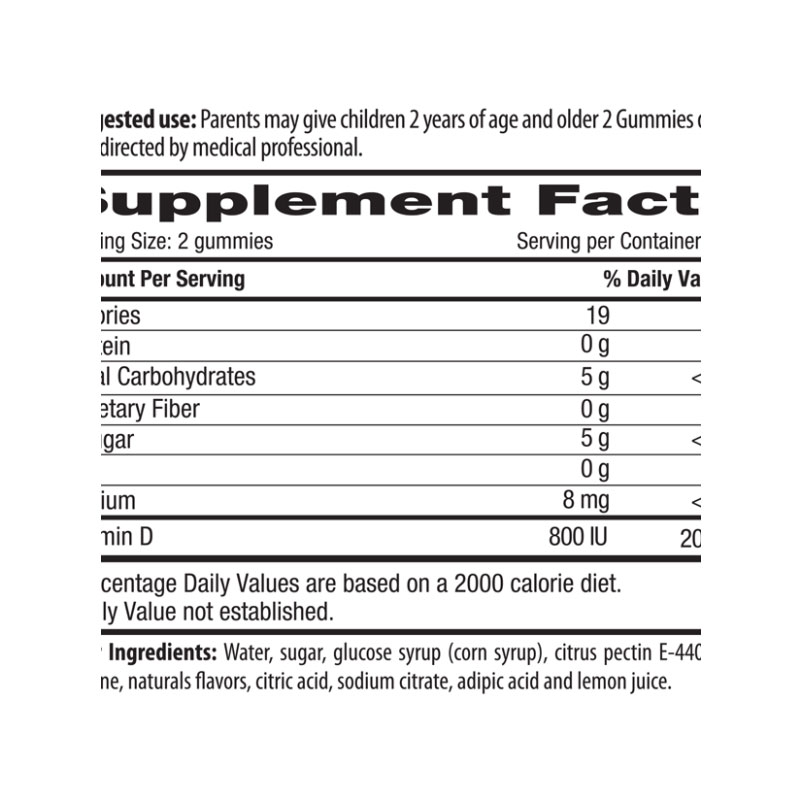 The Gummies Vitamin D Gummy for Kids