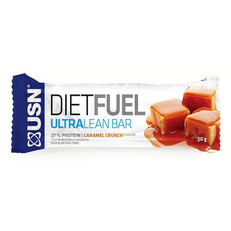 USN Diet Fuel Ultra Lean Bar 50G Chocolate Cream 1 Box of 18 Bars
