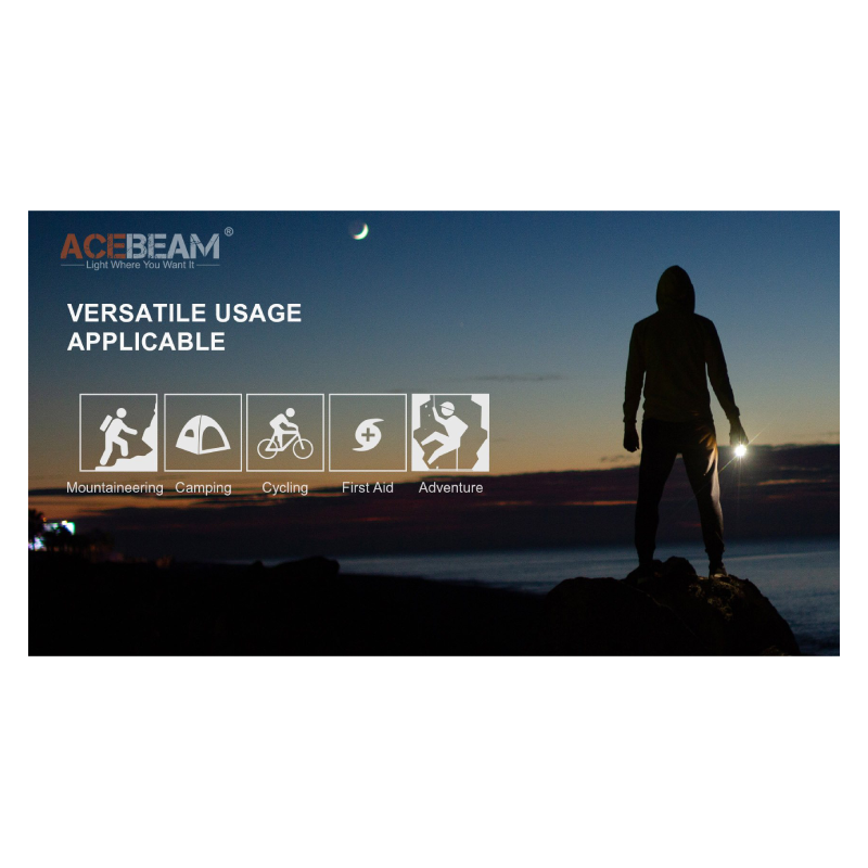 Acebeam E70-AL 4900 Lumens EDC Flashlight Best Price in UAE