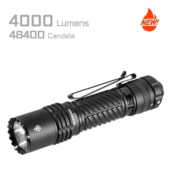 Acebeam T37 Tactical and Duty Flashlight 4000 Lumens